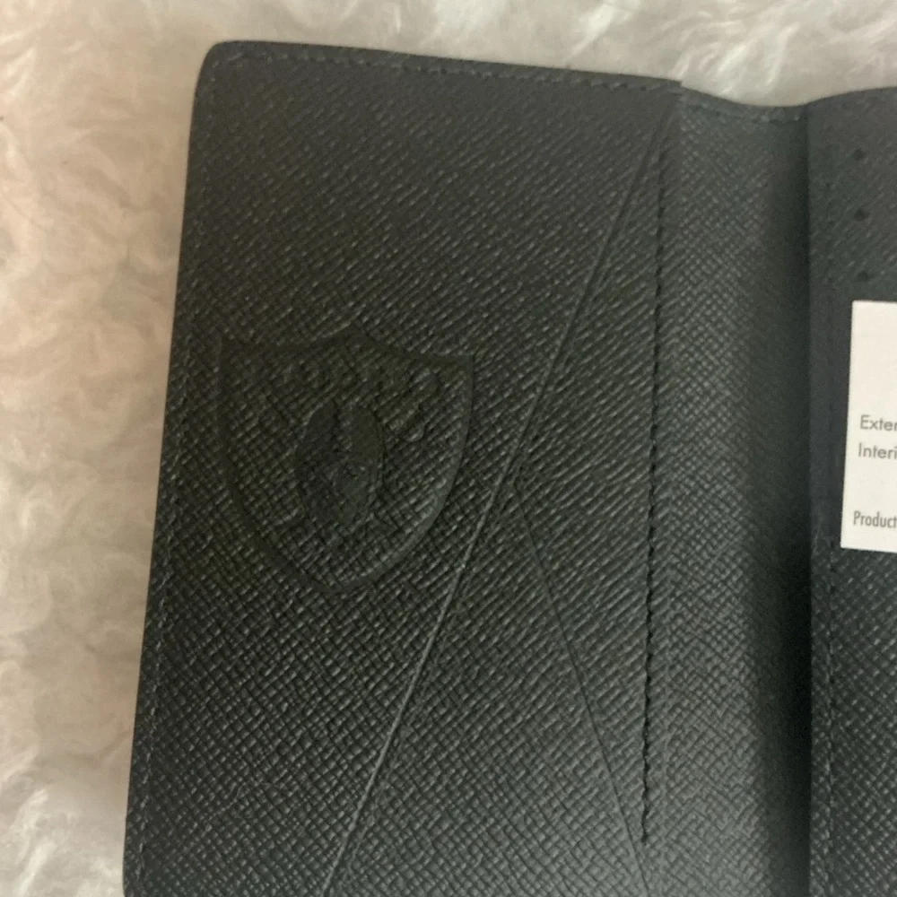 Louis Vuitton Black Monogram With Raiders Logo Card Holder